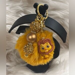 Disney Lion King Simba Doorables Keychain/ Bag Charm Handmade